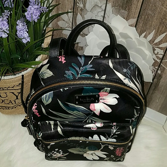 Kate spade small  Bradley Botanical backpack - Picture 2 of 5